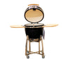 ComfortBilt Coals Kamado Grill 21" Ceramic Charcoal with Folding Side Tables New