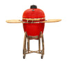 ComfortBilt Coals Kamado Grill 21" Ceramic Charcoal with Folding Side Tables New