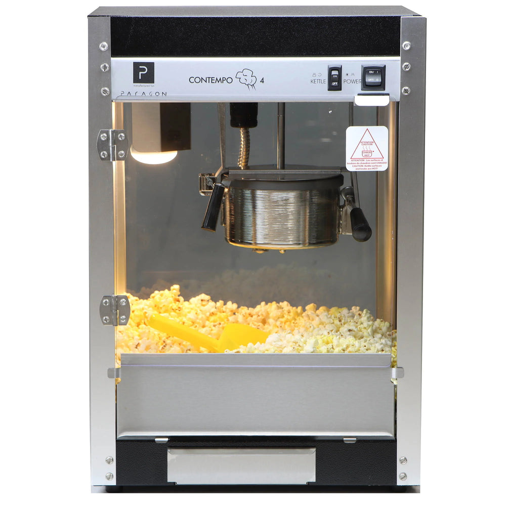 Paragon Contempo Pop Popcorn Machine with 4 oz Kettle 1200W 120V New