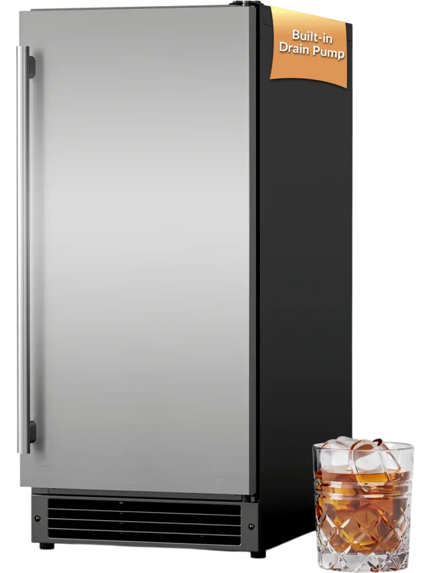 Cotlin IMB55BI Bullet Ice Maker Ultra-Clear 15