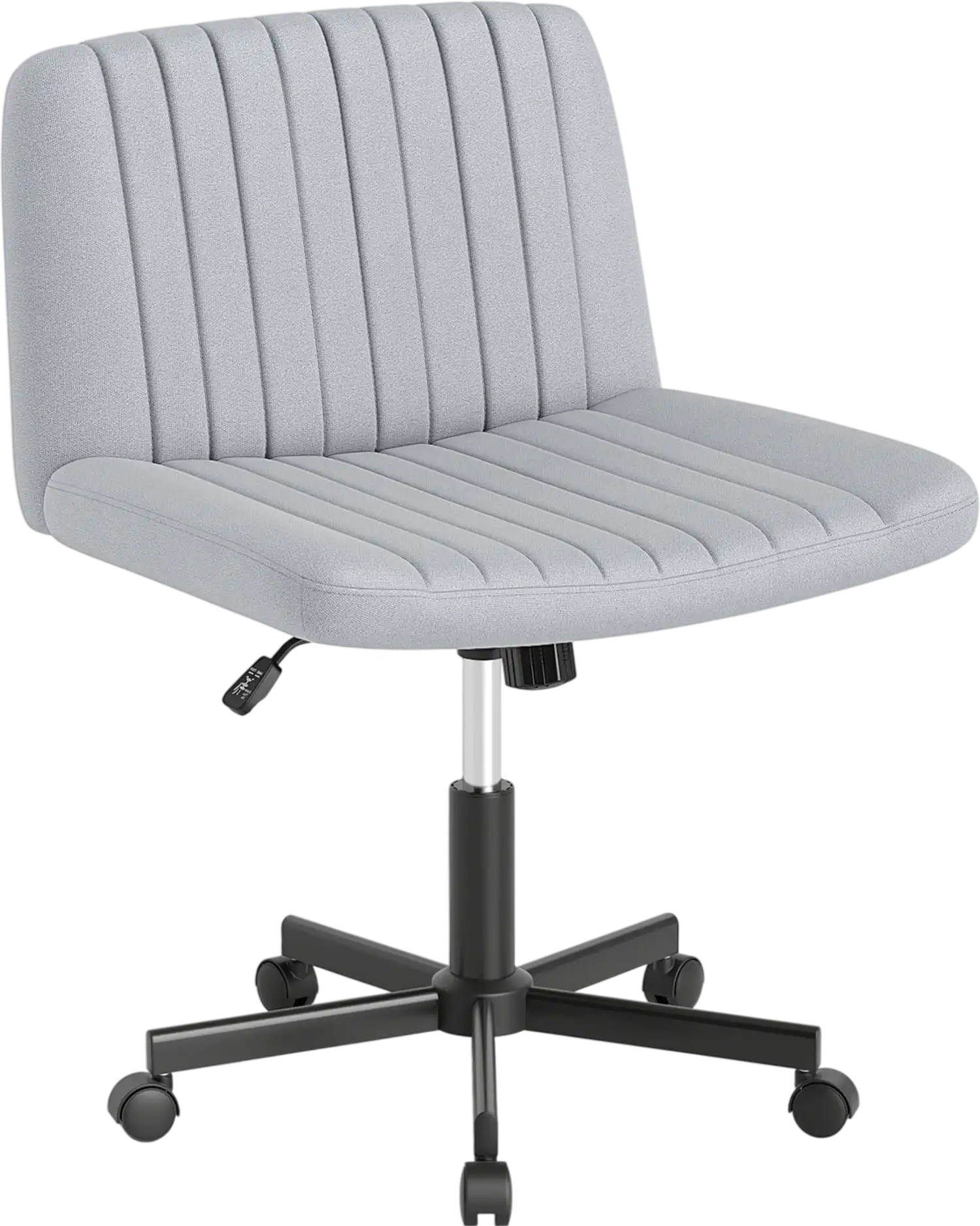 Costway Criss Cross Swivel Desk Chair Wide Soft-Padded Seat Wheels 692437581 New