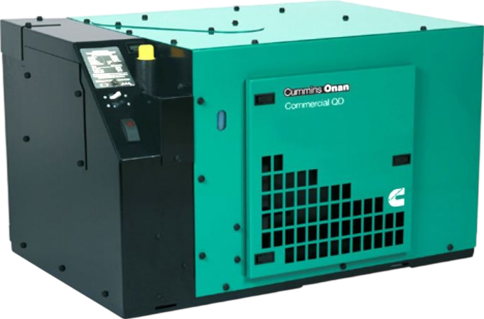 Cummins Onan QD 5000 5kW Generator 5HDKBC-2861 Commercial Mobile Diesel Single Phase 120V/240V New