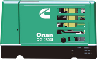 Cummins Onan RV QG 2800i 2.8kW RV Generator EFI Gas Single Phase 120V Air Cooled 2.8HGLAA-8311 New