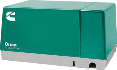 Cummins Onan QG 5500 5.5kW RV Generator 5.5HGJAA-8307 EFI Gas Single Phase 120V Air Cooled EVAP New