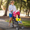 Folding Lightweight Baby Toddler Umbrella Travel Stroller-Pink - Gallery View 1 of 8