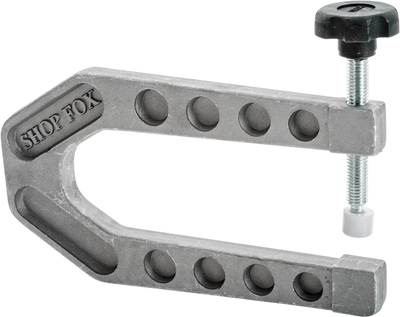 Shop Fox D2804 C-Clamp Extra Deep Aluminum New