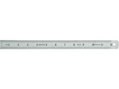 Shop Fox D2828 Ruler 12