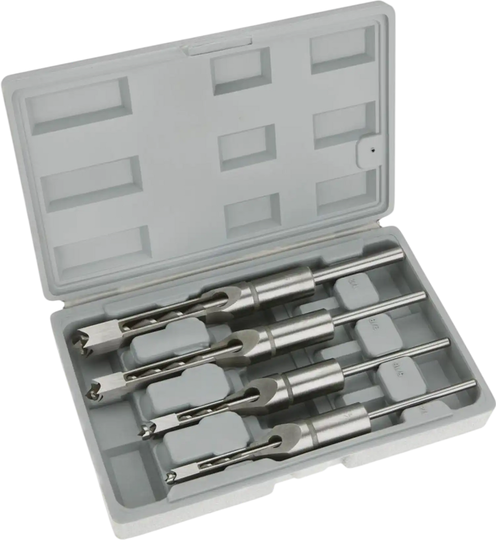 Shop Fox D2845 - 4-Pc. Mortising Chisels Set - 1/4", 5/16", 3/8", 1/2"