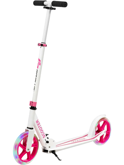Costway Portable Folding Sports Kick Scooter LED Wheels 96420537 New
