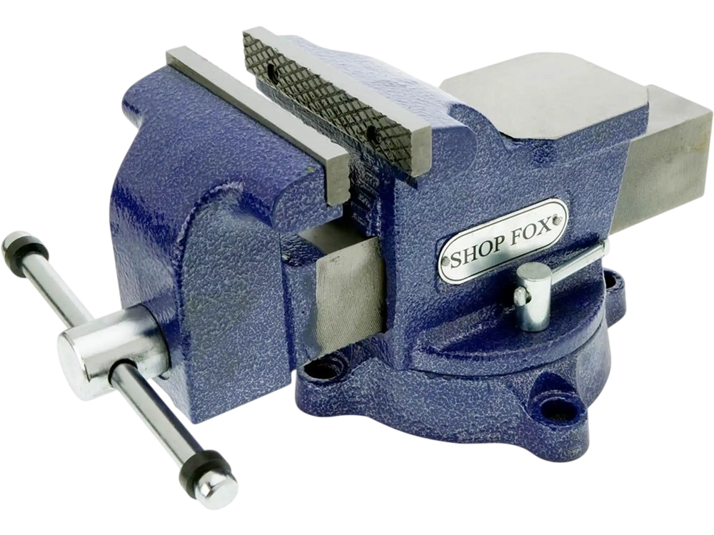 Shop Fox D3249 - 5" Bench Vise with Swivel Base