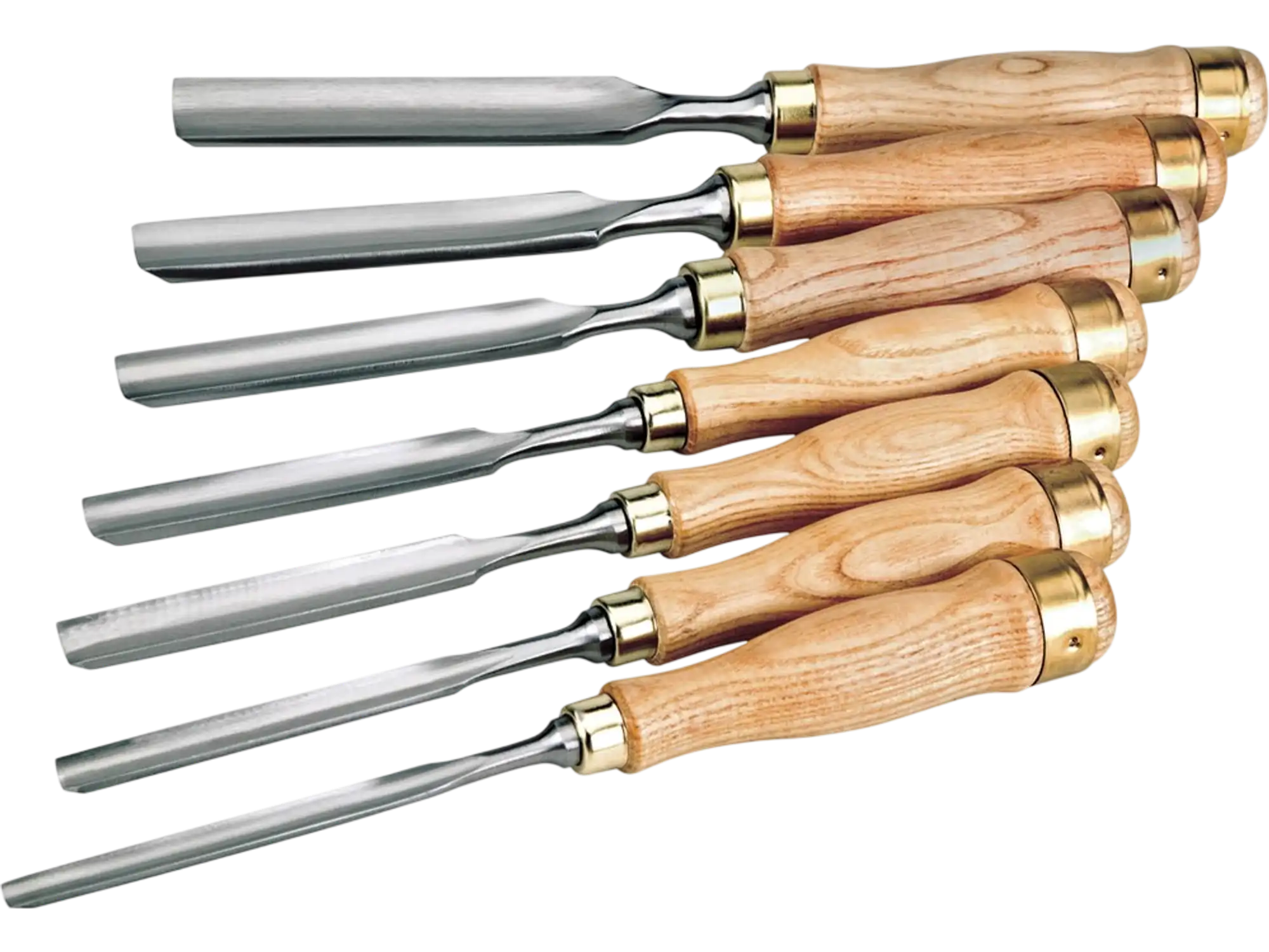 Shop Fox D3780 Chisels & Gouges Gouge Chisel Set 7 Pc New
