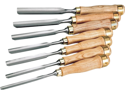 Shop Fox D3780 Chisels & Gouges Gouge Chisel Set 7 Pc New