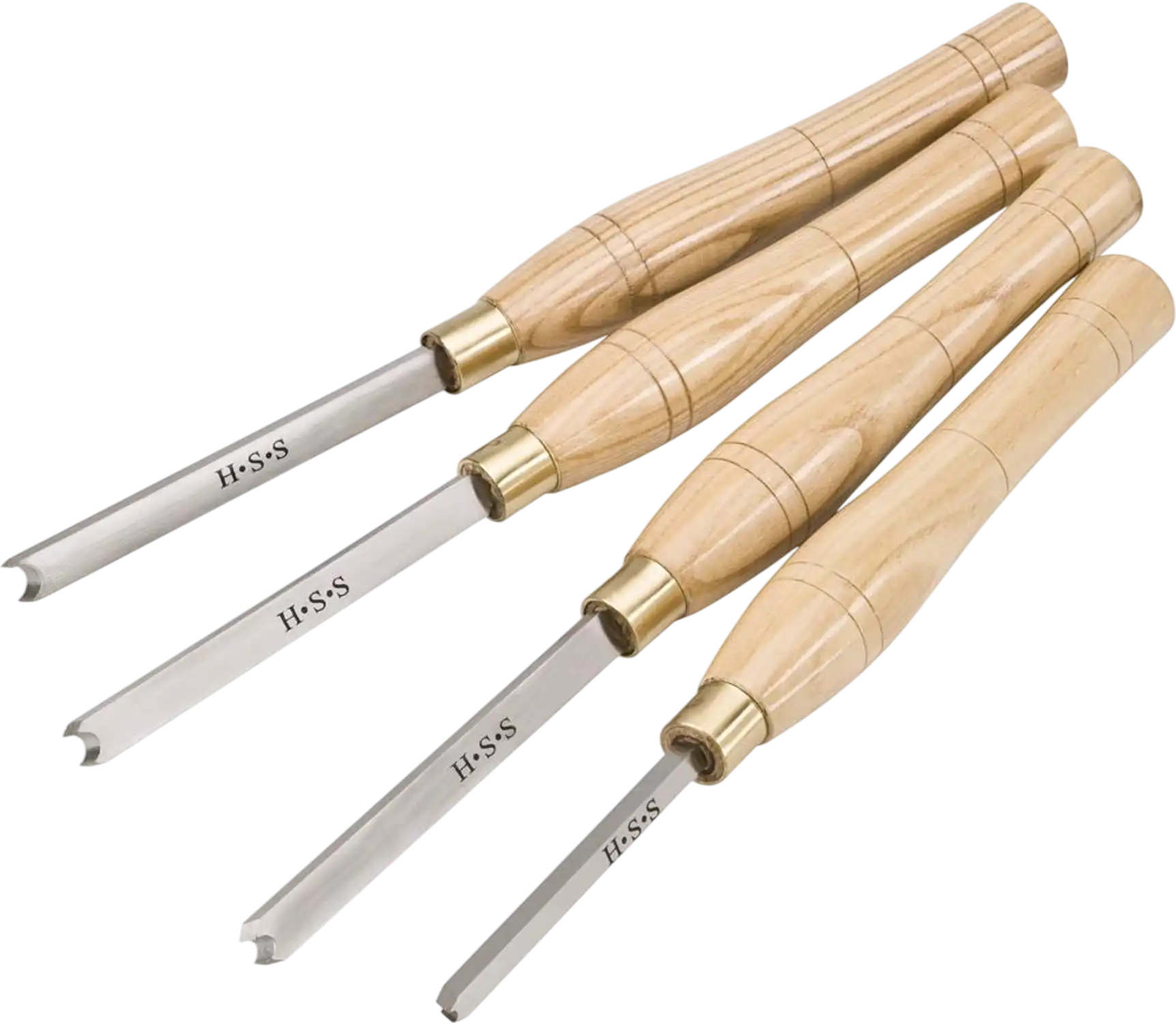 Shop Fox D3781 Chisels & Gouges Beading Lathe Chisel Set 4 pc New