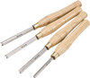 Shop Fox D3781 - Beading Lathe Chisel Set, 4 pc.