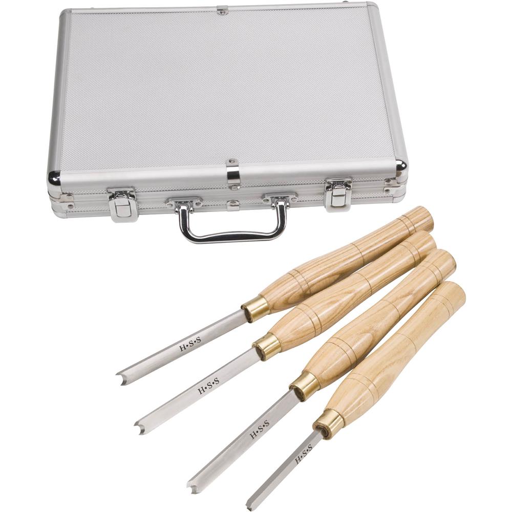 Shop Fox D3781 - Beading Lathe Chisel Set, 4 pc.