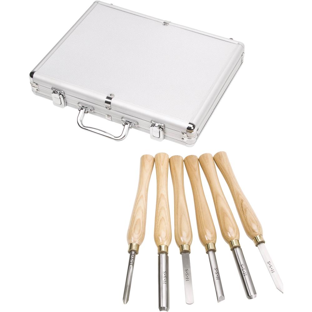 Shop Fox D3783 - Lathe Chisel Set, 6-Pc.