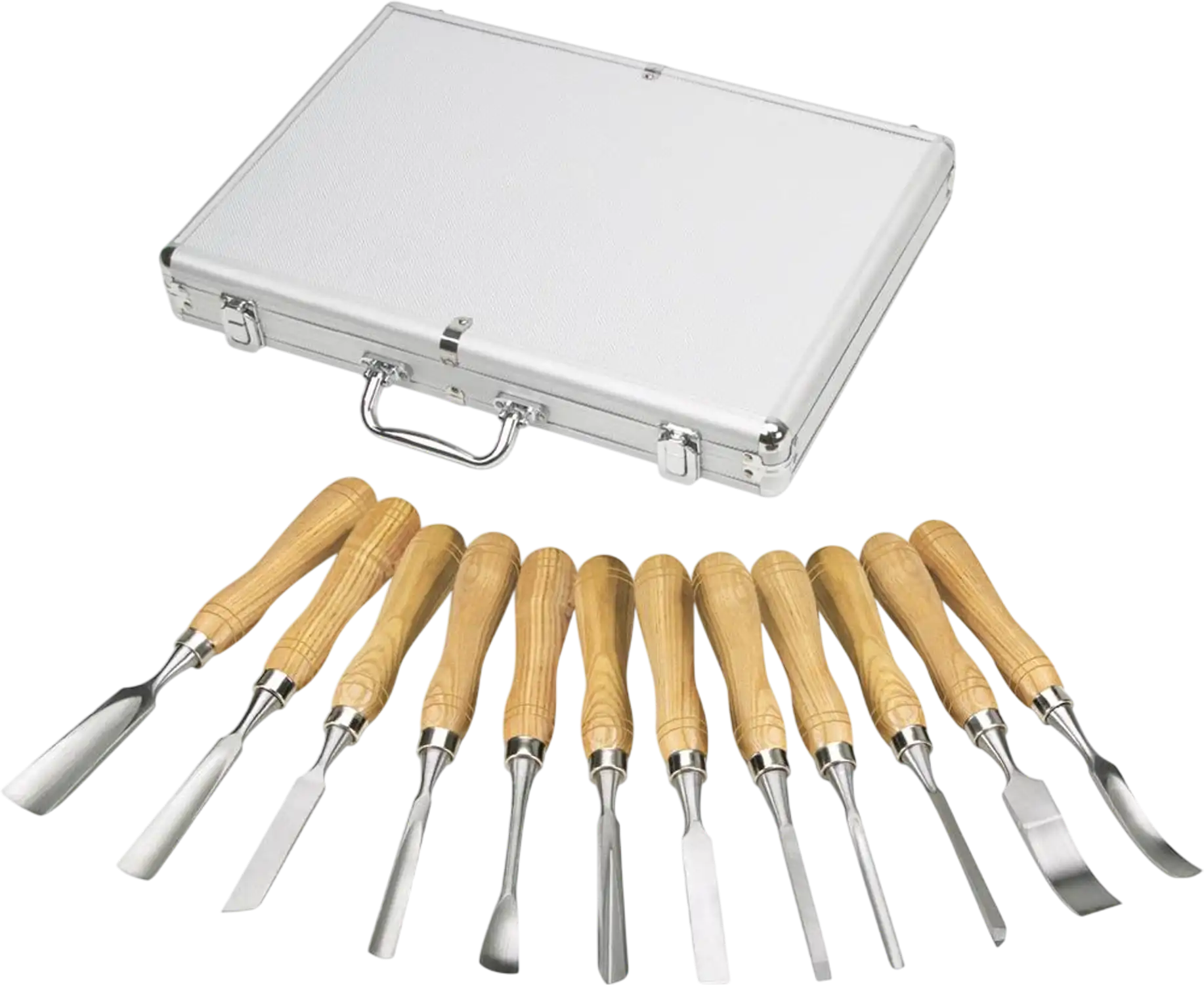 Shop Fox D3784 Chisels & Gouges 12 pc Chisel Set New