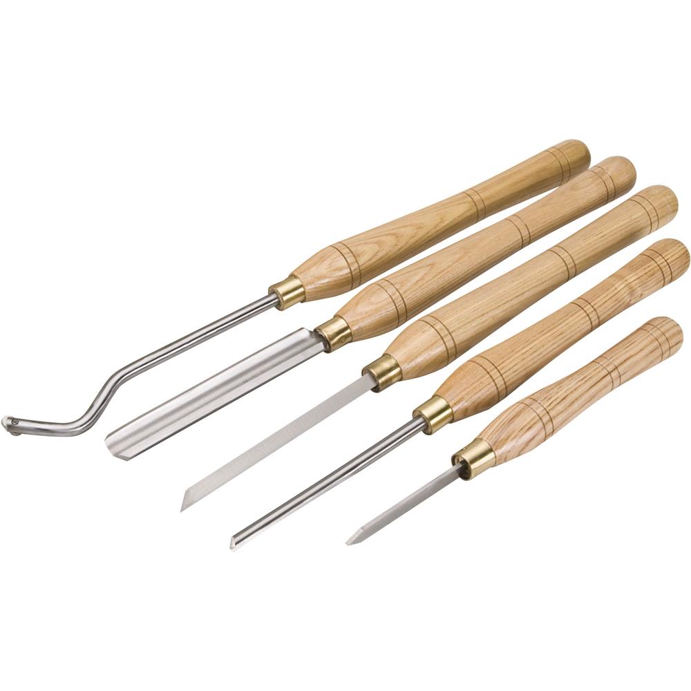 Shop Fox D3788 - Lathe Chisel Set, 5-Pc.
