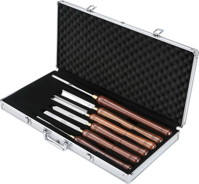 Shop Fox D3789 Chisels & Gouges Lathe Chisel Set 6 pc New