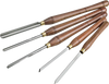 Shop Fox D3790 - Deluxe Lathe Chisel Set, 5-Pc.