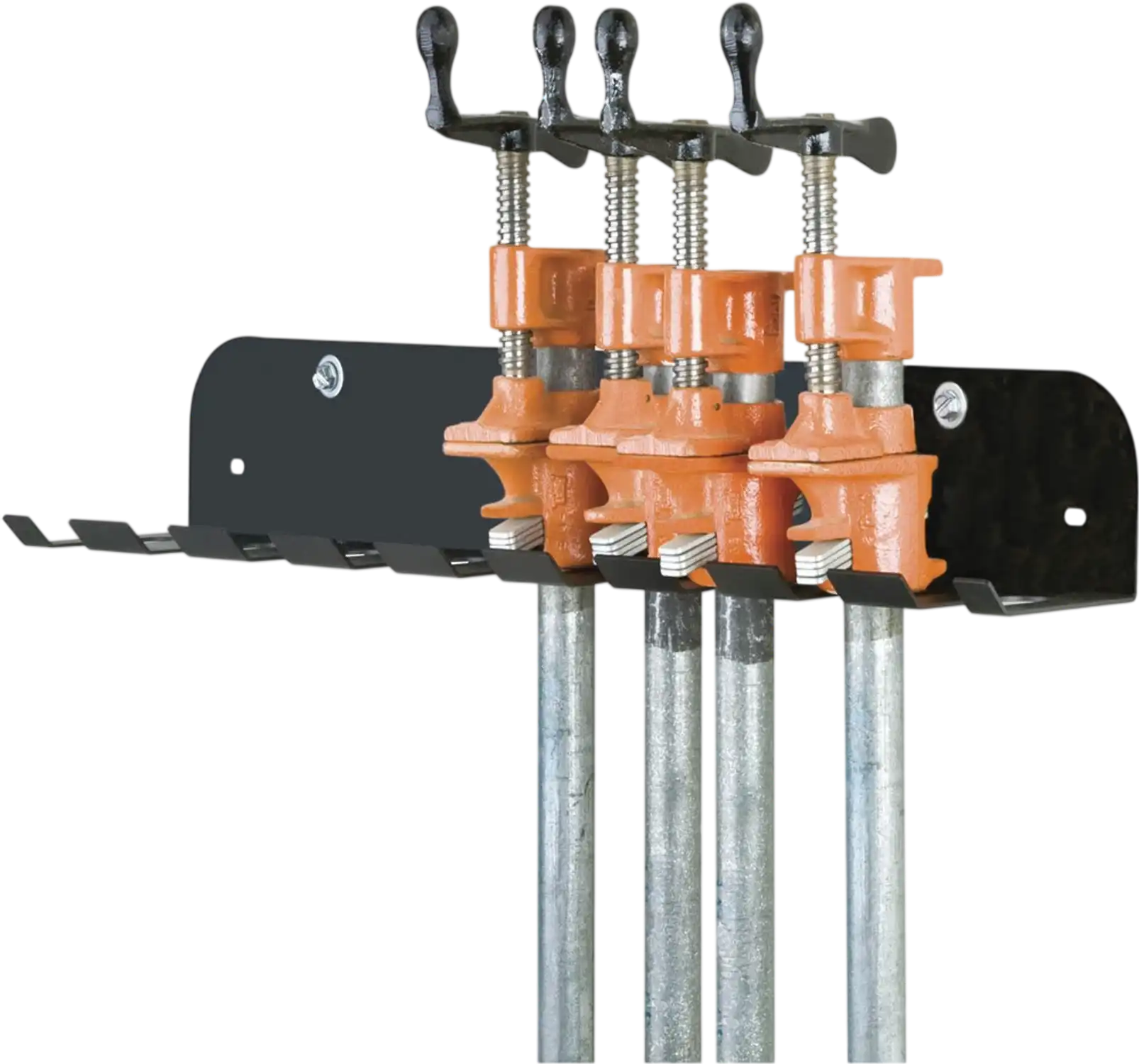 Shop Fox D4345 Clamp Racks & Storage 3 Pc Clamp Rack Pipe Clamps New