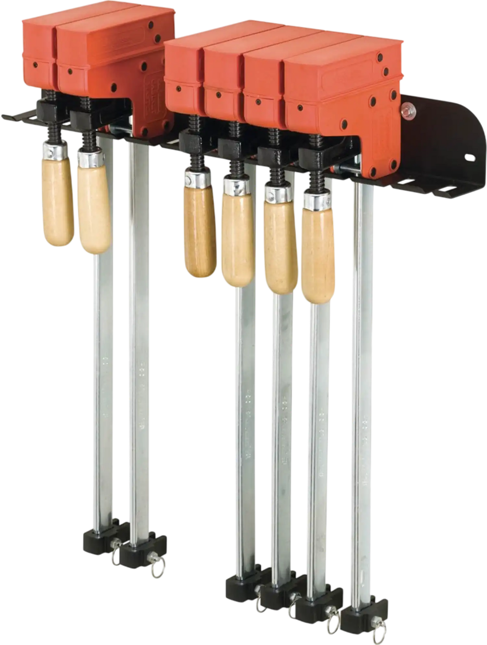 Shop Fox D4346 - 3 Pc. Clamp Rack - Parallel Clamps