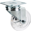 Shop Fox D4540 - 3" Non-Marring Swivel Caster, Plate Mount