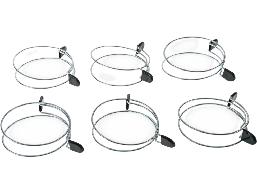 Shop Fox D4569 - 4" Double-Loop Squeeze Hose Clamp, 6 Pk.