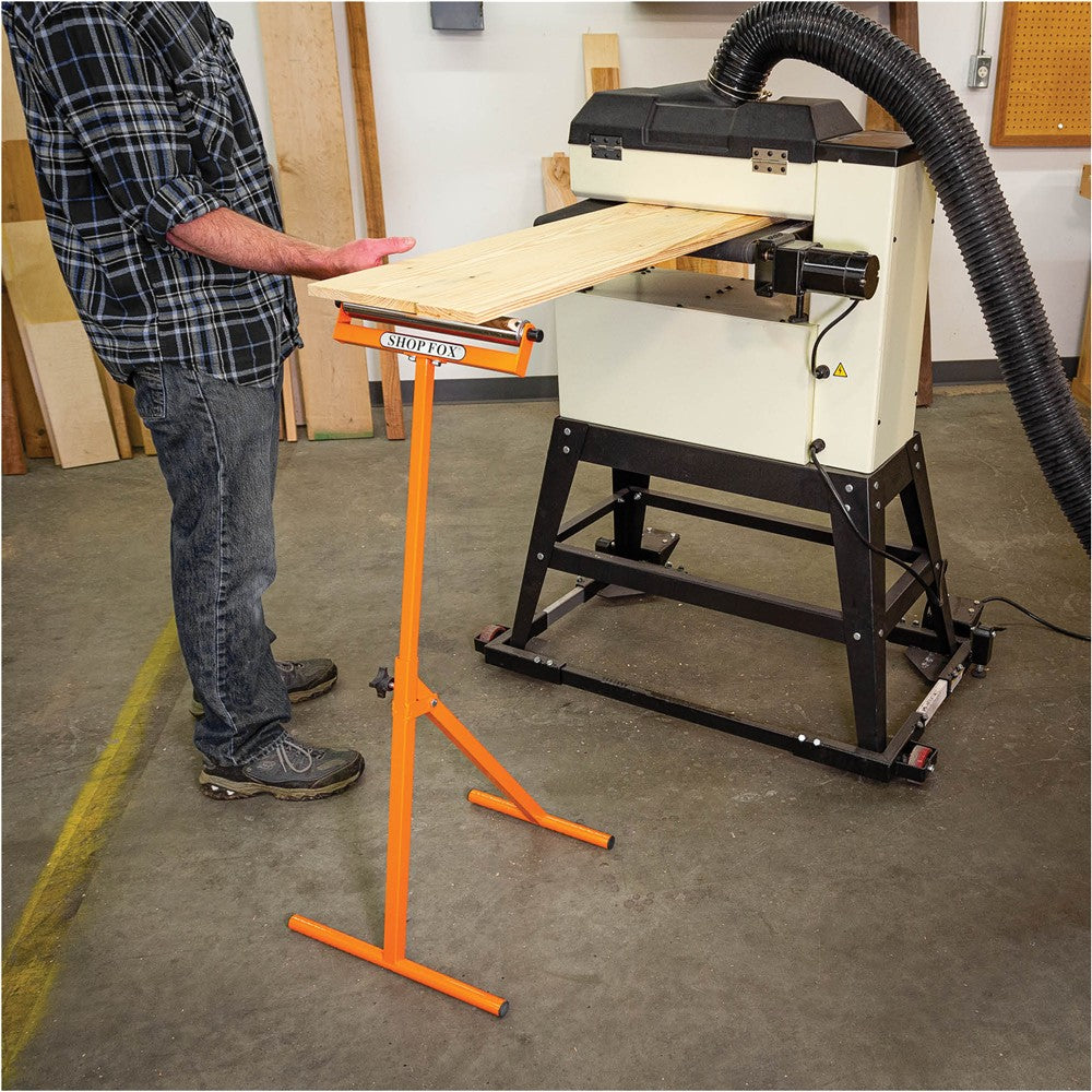 Shop Fox D4800 - 12" Roller Stand with Folding Frame