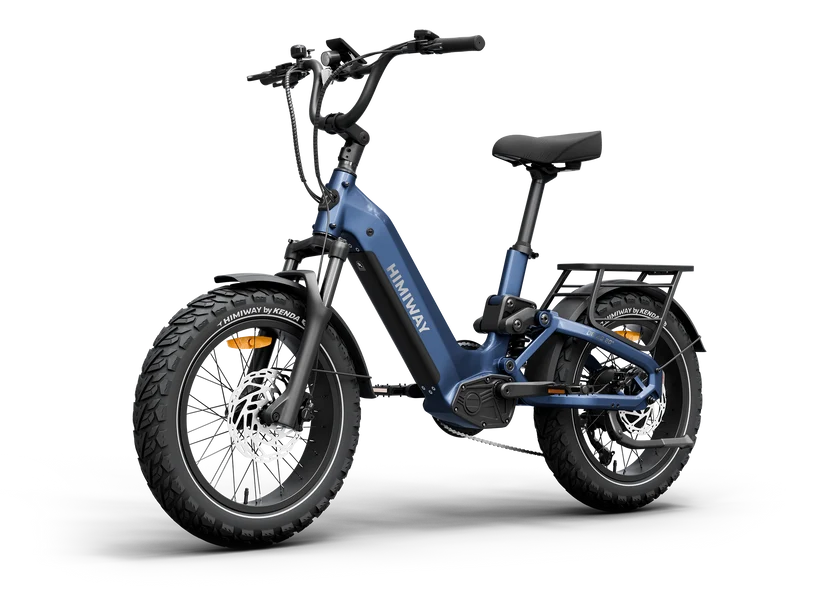 Himiway D5 2.0 Electric Bike 20" 70 Mile Range 28 MPH Step Thru 48V 750W New