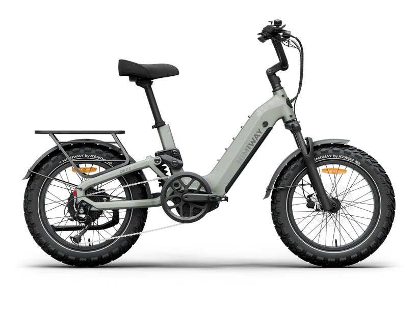 Himiway D5 2.0 Electric Bike 20" 70 Mile Range 28 MPH Step Thru 48V 750W New