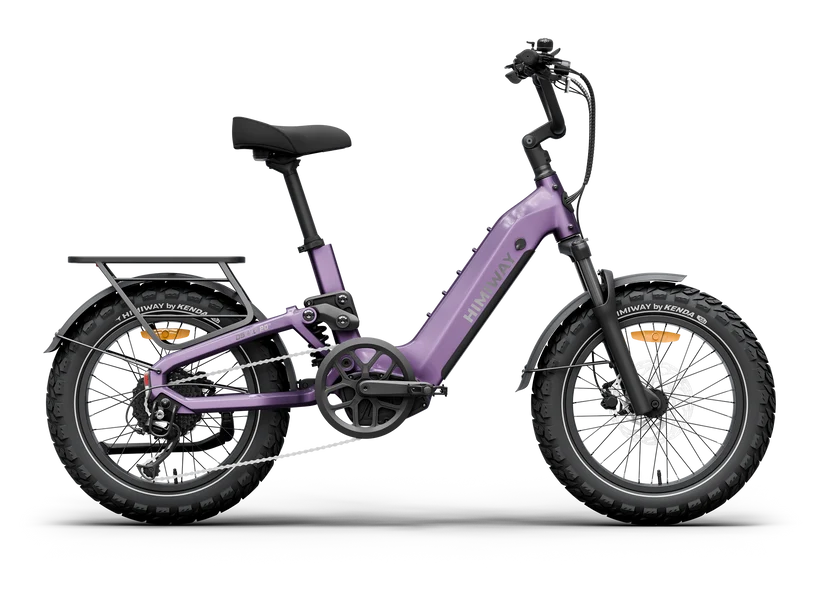 Himiway D5 2.0 Electric Bike 20" 70 Mile Range 28 MPH Step Thru 48V 750W New