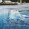 Chasing Poolmate Hydro 4 SE Pool Cleaner Corded 1,614 sq. ft. 5070 GPH HydroCurve S Path New