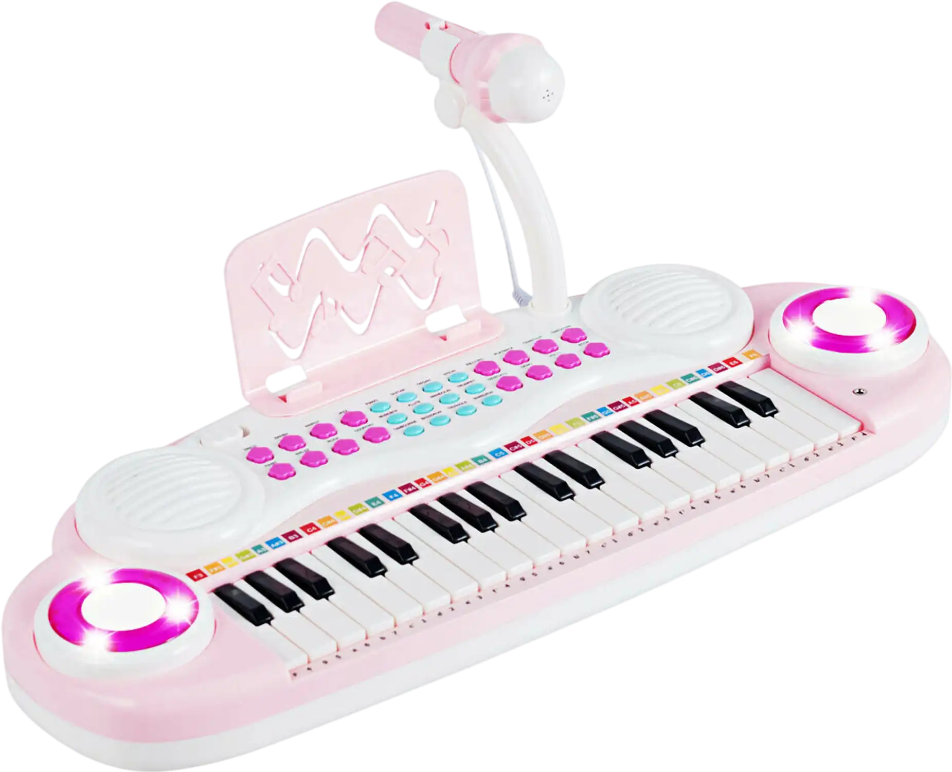 Costway 37-Key Electric Keyboard Piano w/ Microphone 26980541 New