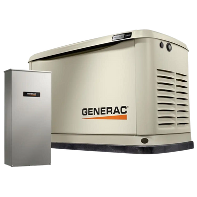 Generac 7172 10kW WiFi Guardian LP/NG Standby Generator w/ 100 Amp 16 Circuit Smart Transfer Switch Scratch & Dent