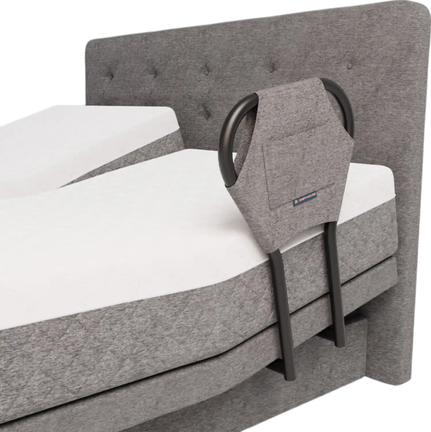 Dawn House Smart Bed Side Support Rail Secure Mount Moves with Adjustable Base New