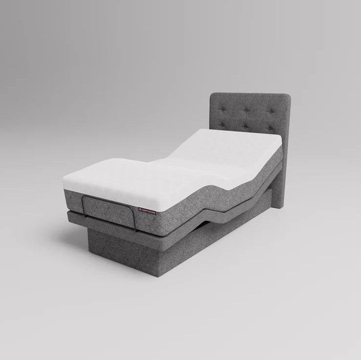 Dawn House Smart Bed Base Only with Hi-Low Adjustable Height Function Slate New