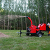 25hp 750cc Twin Cylinder ZONSEN Petrol Engine 7" Hydraulic Feeding Wood Chipper,  DCH7