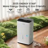 Waykar Dehumidifier 150 Pints with Drain Hose 2.38 Gal Tank Fixed Vent Energy Star New