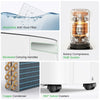 Waykar Dehumidifier 150 Pints with Drain Hose 2.38 Gal Tank Fixed Vent Energy Star New