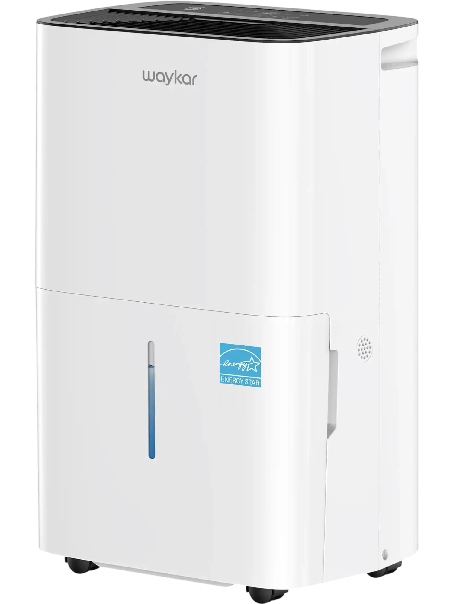 Waykar Dehumidifier 150 Pints with Drain Hose 2.38 Gal Tank Fixed Vent Energy Star New