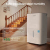 Waykar Dehumidifier 150 Pints with Drain Hose 2.38 Gal Tank Fixed Vent Energy Star New