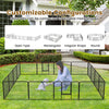 16-panel dog playpen in customizable shapes, 24 inches high, with secure lock and durable metal construction for.