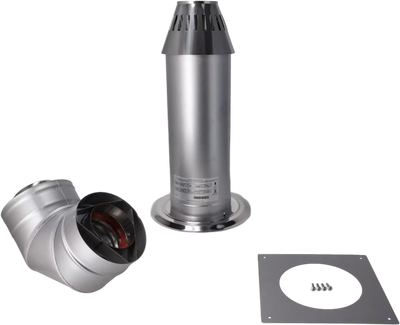Rheem RTG20292-1 Horizontal Vent Cone Termination Kit 2 x 8 in. Wall New
