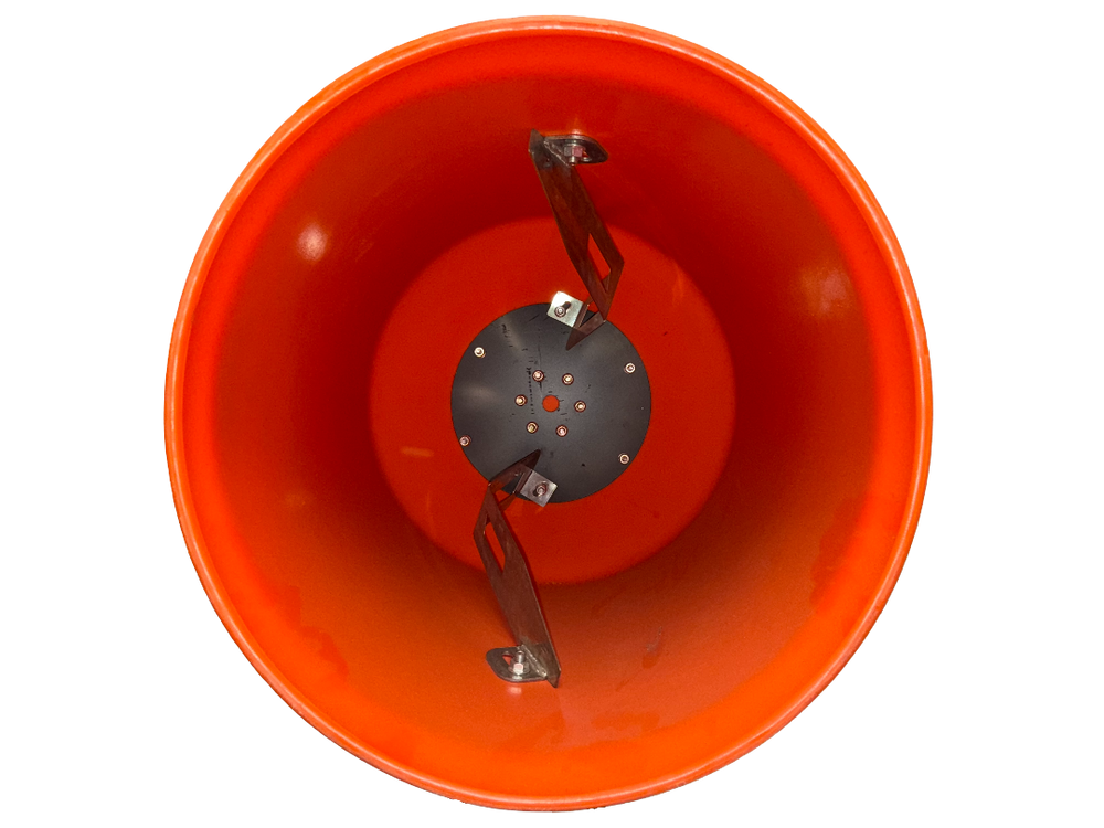 Kushlan Cement Mixer 3.5 Cu. Ft. Drum 1/3 HP 120V KPRO350HY-PU New