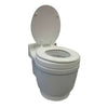 Dry Flush DF1002 Laveo Comfort Lift Package Toilet with Handrails & Lift Tray New