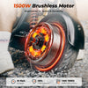 DX5 Electric Scooter 1500W brushless motor graphic