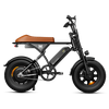 Run Mini Vintage Moped Ebike - Black
