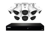 Lorex Fusion Series 4K NVR Security System 4TB with 8 A14 IP Bullet Cameras New