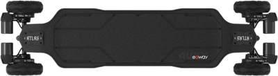 Exway Atlas Carbon 2023 4WD All Terrain Electric Skateboard 31 MPH 18 Mile Range Belt Drive New